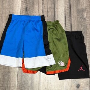 Kids' Multi-Color Athletic 3 Shorts Set Bundle Size 5/6 Boys
